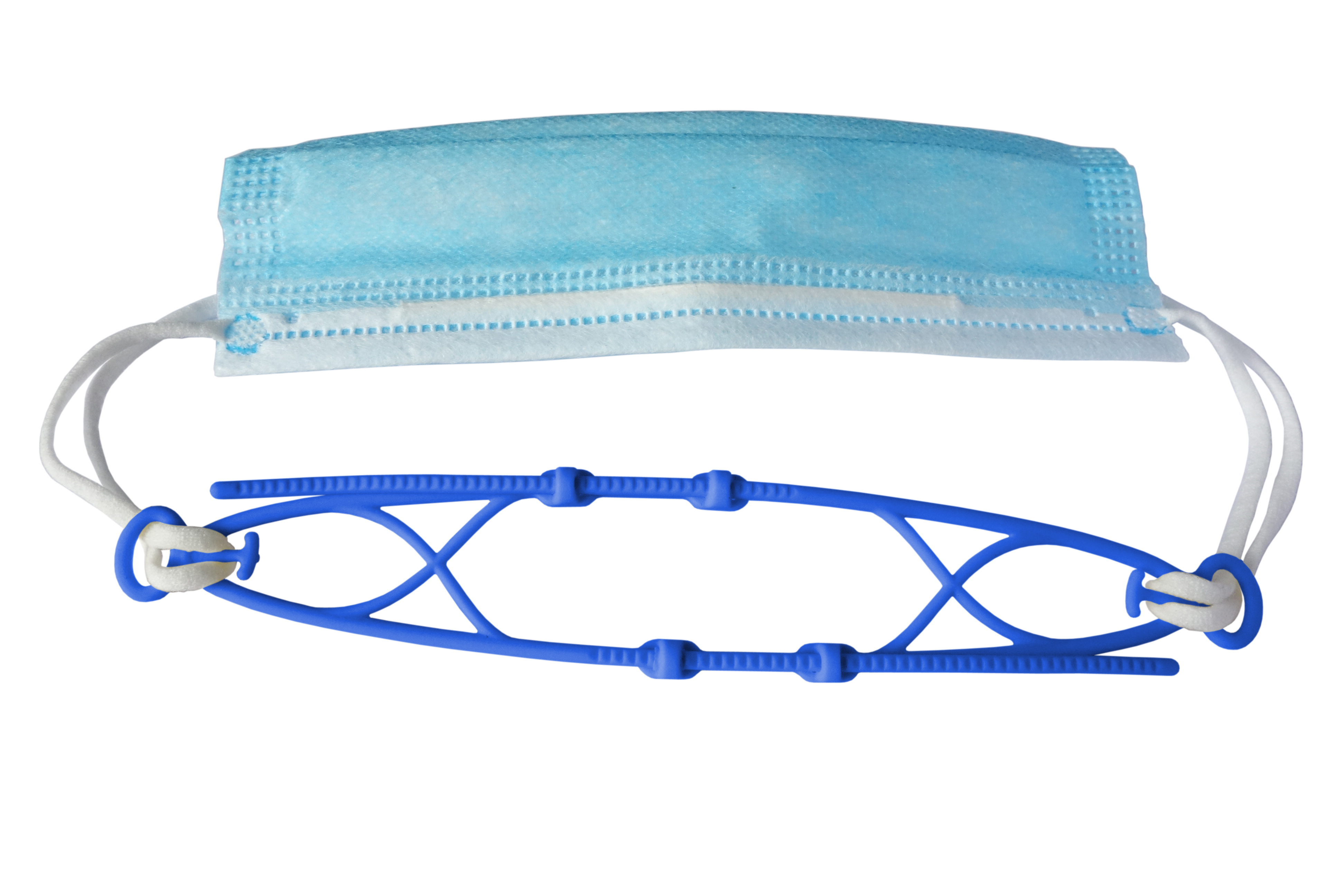 Maskenhalter Comfort-Fix blau (ähnl. RAL 5005)