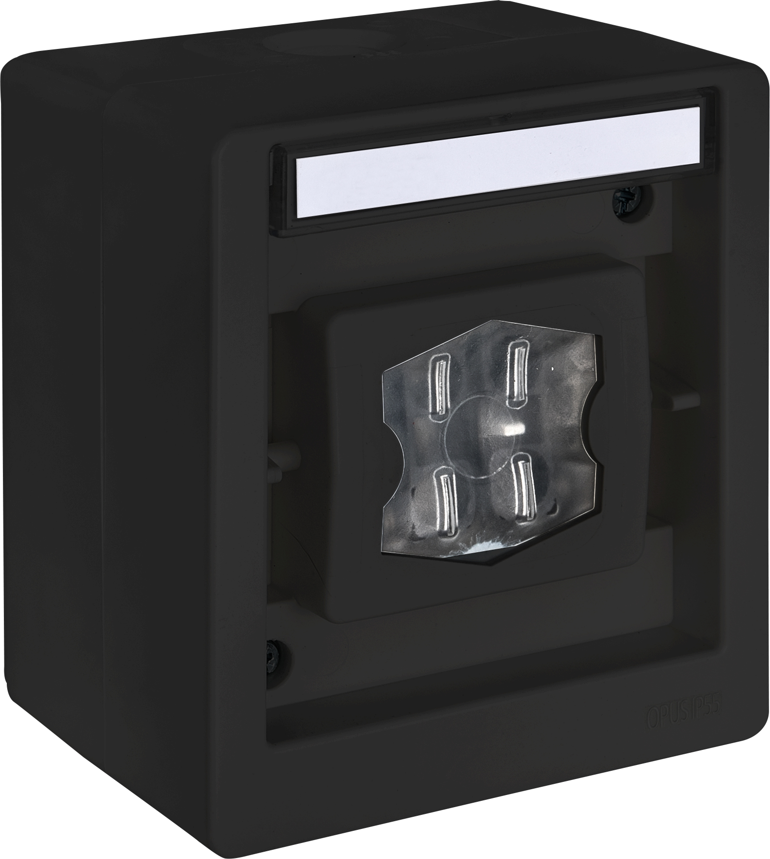 RESIST Multifunktionsschalter / Service-Schalter mit Leuchtbaugruppe schwarz OPUS