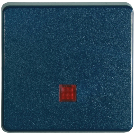 AQUA Flächenwippe mit rotem Signalauge stahlblau OPUS