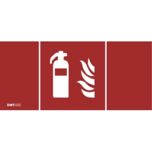 Piktogramme für Notleuchte EXITflat Feuerlöscher