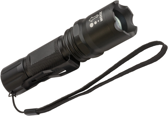 LED-Taschenlampe "LuxPremium" schwarz