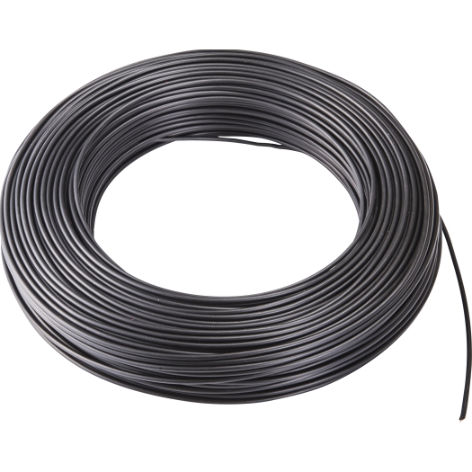 PVC-Aderleitung flexibel H07V-K 6,0 mm² schwarz