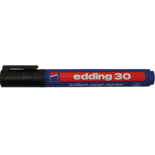 Permanent-Marker mit Rundspitze "edding" 1,5 - 3 mm schwarz