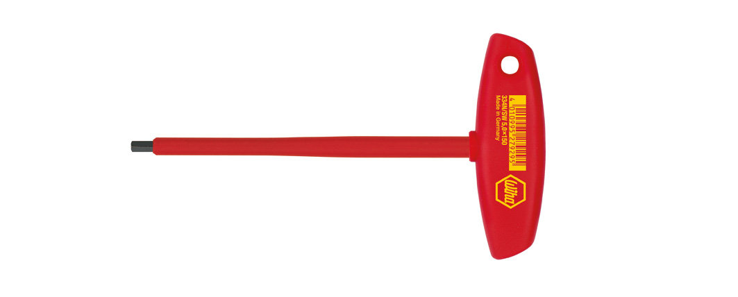 Stiftschlüssel mit Quergriff electric Sechskant (27929) 5 x 150 mm