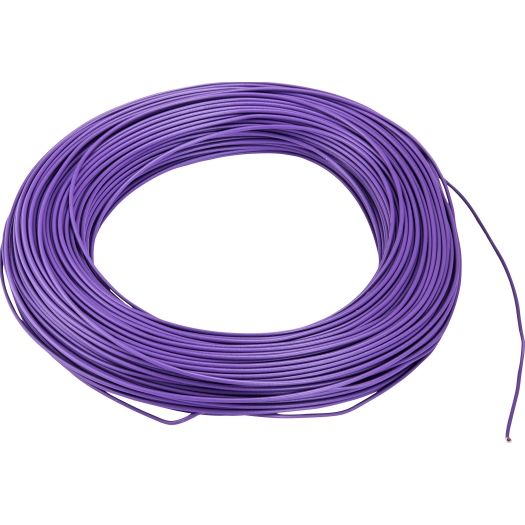 PVC-Aderleitung starr H07V-U 1,5 mm² violett