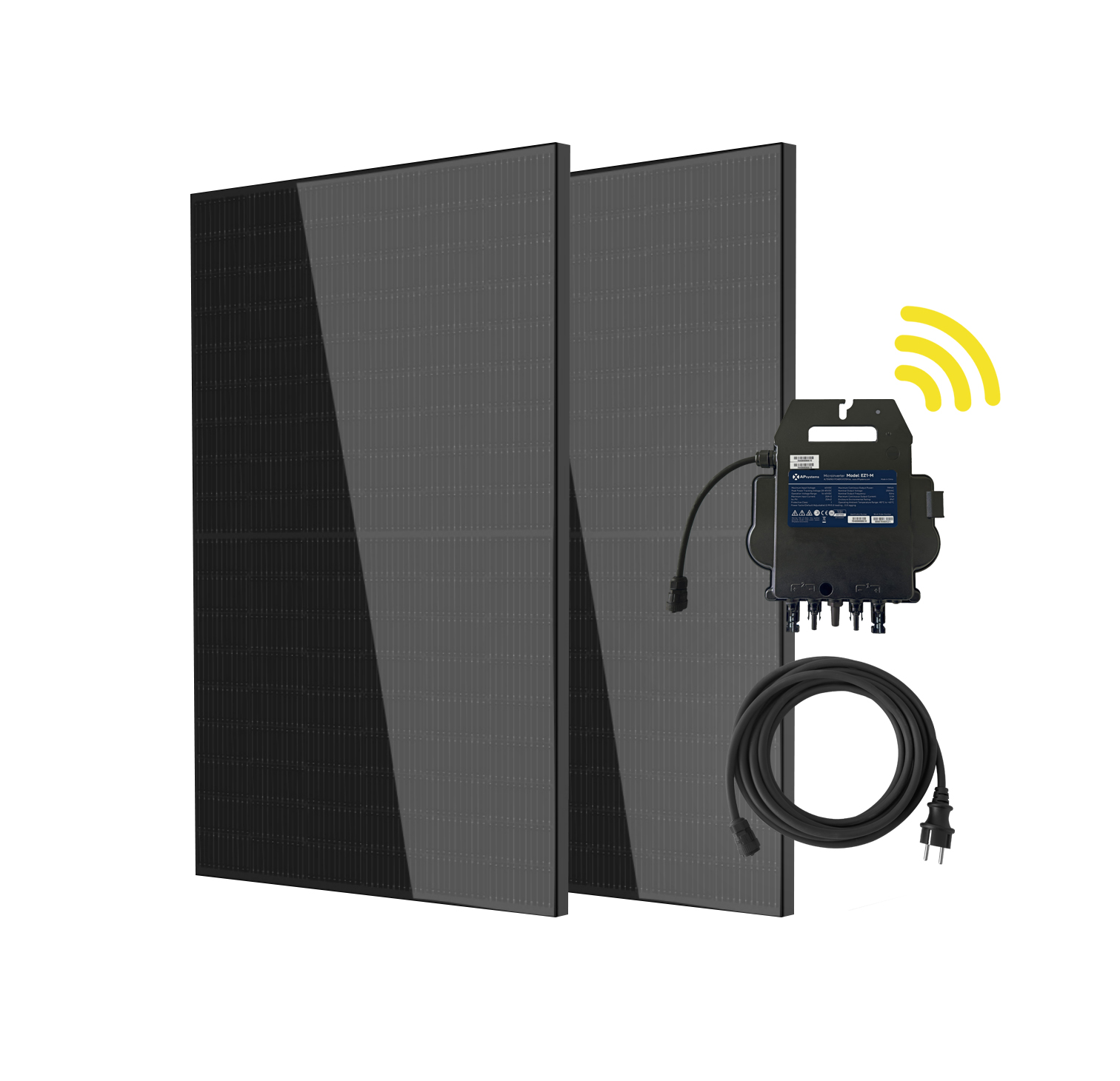 Plug&Play Mini-PV-Anlage-Set, 600 W - 800 W, Echtzeit-Überwachung per App