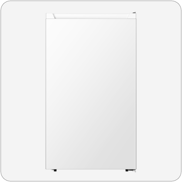 PKMKS93 Kühlschrank mit Kaltlagerfach 107 kWh, F, 84,2 cm hoch, weiß