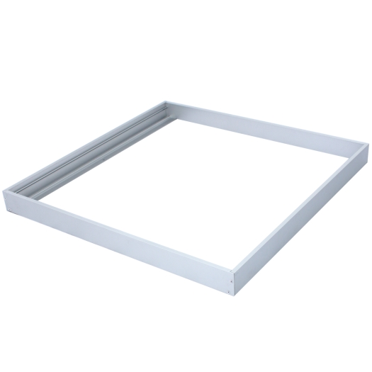 LED-Panel MULTI - Aufputzrahmen weiß 625 x 625 x 5 mm flach