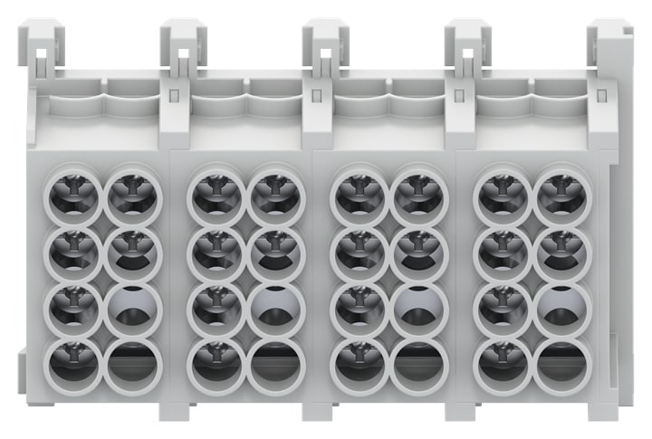 ZK334 Hauptleitungs-Klemme 4-polig, 25 mm², C-Ausführung