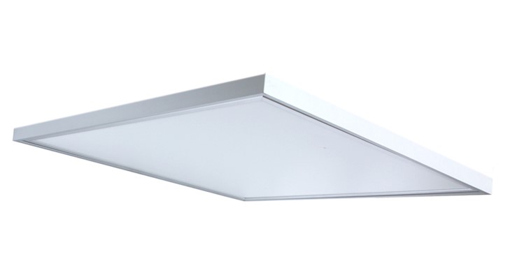 LED-Panel MULTI - Aufputzrahmen, weiß, 1245 x 308 x 25 mm, flach