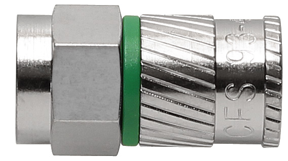 F-Stecker Self-Compression, professionell bis 4,8 mm Dielektrikum